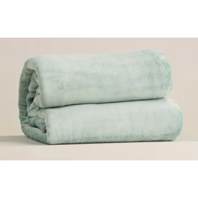 Blanket Floss 200x220 light turquoise